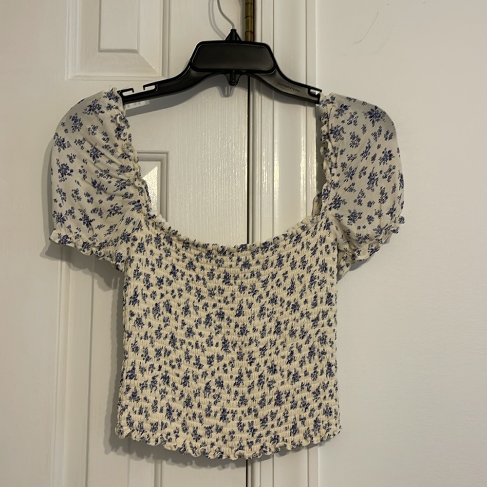 Reformation Floral Ruched Top - Picture 3 of 3